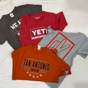 Bundle of graphic tees
